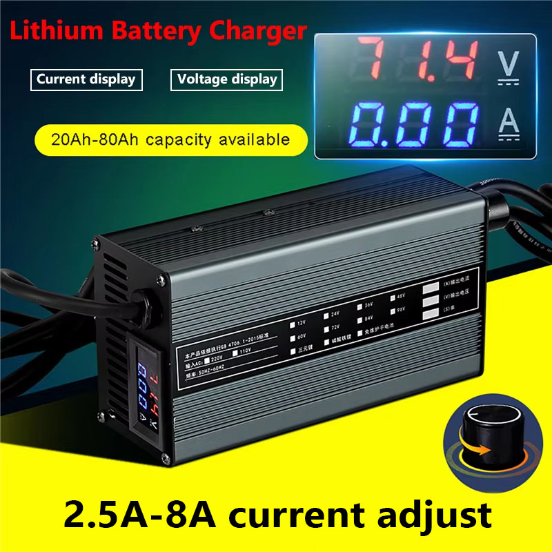 Chargeur de batterie au Lithiu - 84V 20A Smart Charger avis et prix